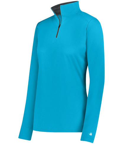LADIES B-CORE 1/4 ZIP PULLOVER