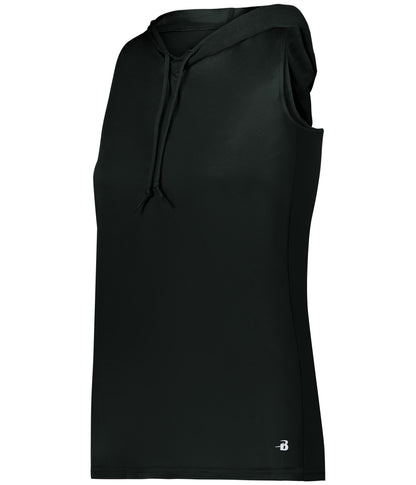 LADIES B-CORE RACERBACK HOODIE