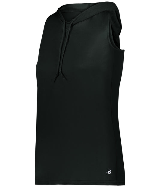 LADIES B-CORE RACERBACK HOODIE