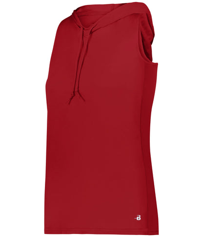 LADIES B-CORE RACERBACK HOODIE