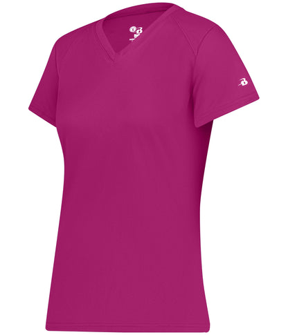 LADIES B-CORE V-NECK TEE