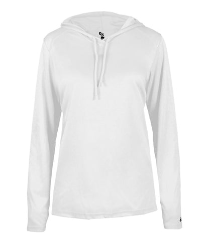 LADIES B-CORE LONG SLEEVE HOODIE