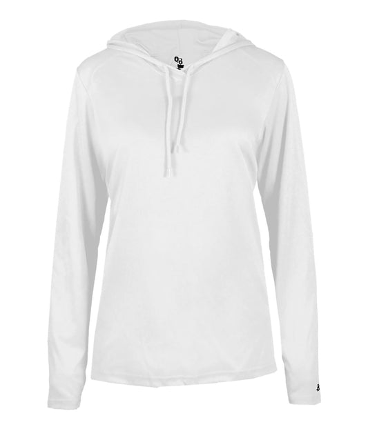 LADIES B-CORE LONG SLEEVE HOODIE