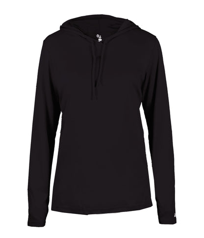 LADIES B-CORE LONG SLEEVE HOODIE