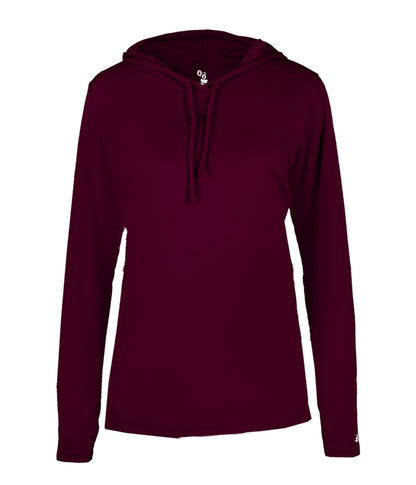 LADIES B-CORE LONG SLEEVE HOODIE