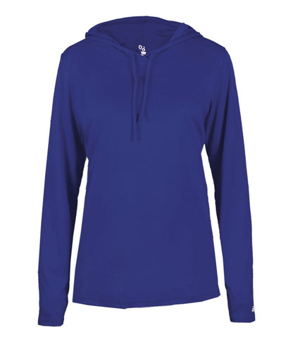LADIES B-CORE LONG SLEEVE HOODIE