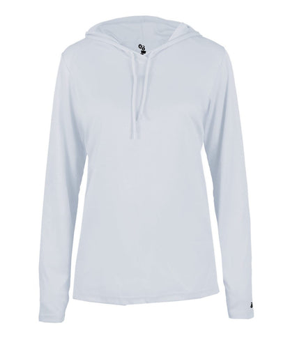 LADIES B-CORE LONG SLEEVE HOODIE