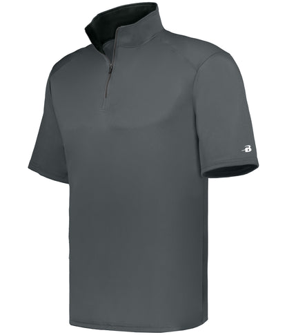 B-CORE 1/4 ZIP SHORT SLEEVE PULLOVER