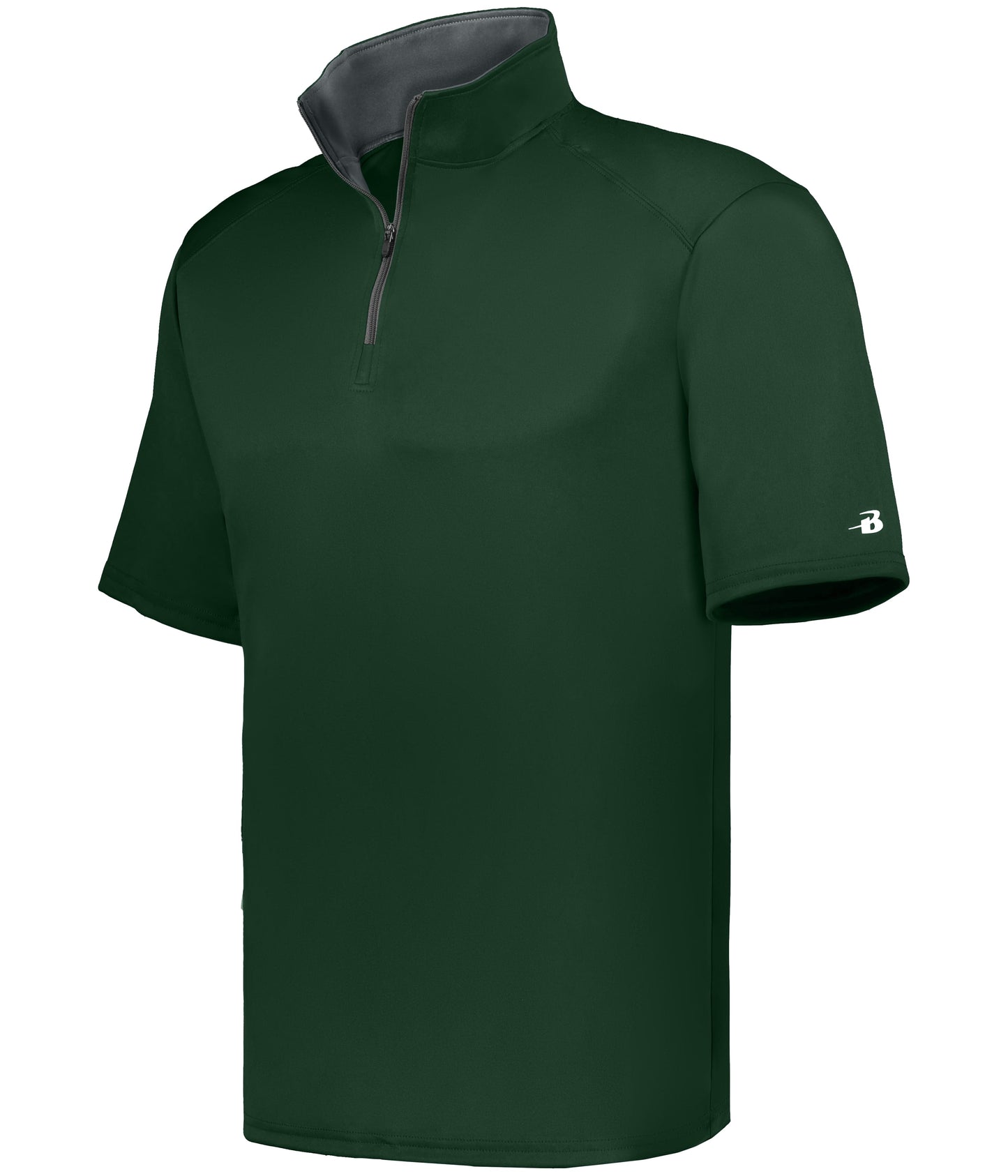 B-CORE 1/4 ZIP SHORT SLEEVE PULLOVER
