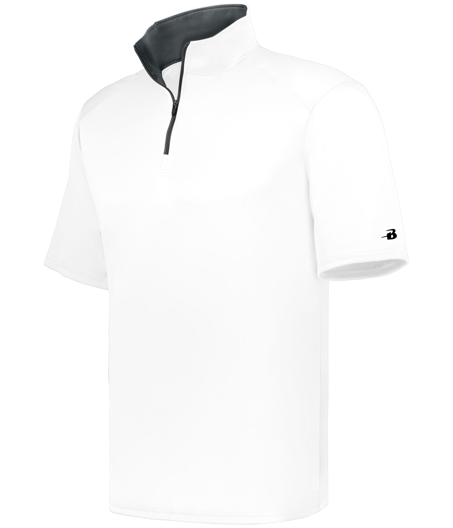 B-CORE 1/4 ZIP SHORT SLEEVE PULLOVER