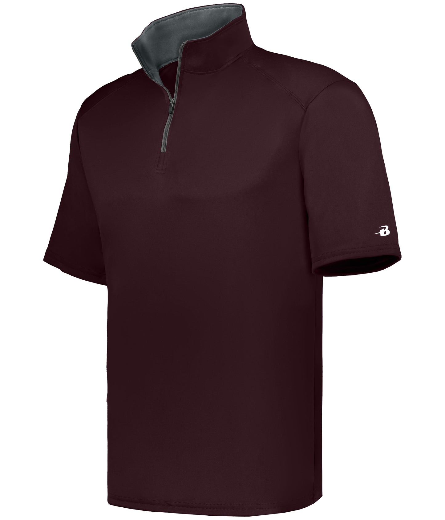 B-CORE 1/4 ZIP SHORT SLEEVE PULLOVER
