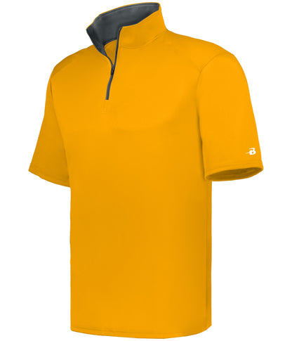 B-CORE 1/4 ZIP SHORT SLEEVE PULLOVER