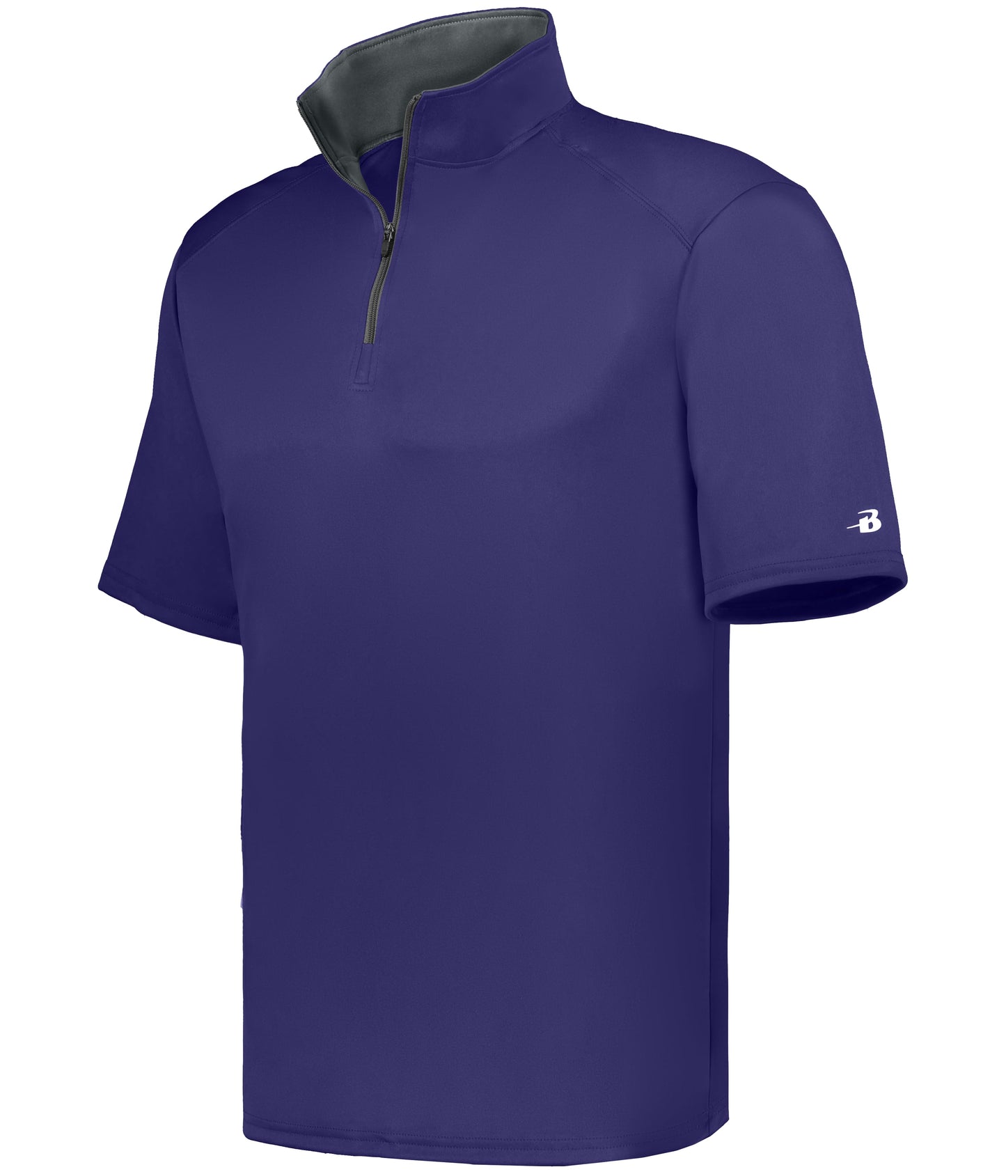 B-CORE 1/4 ZIP SHORT SLEEVE PULLOVER