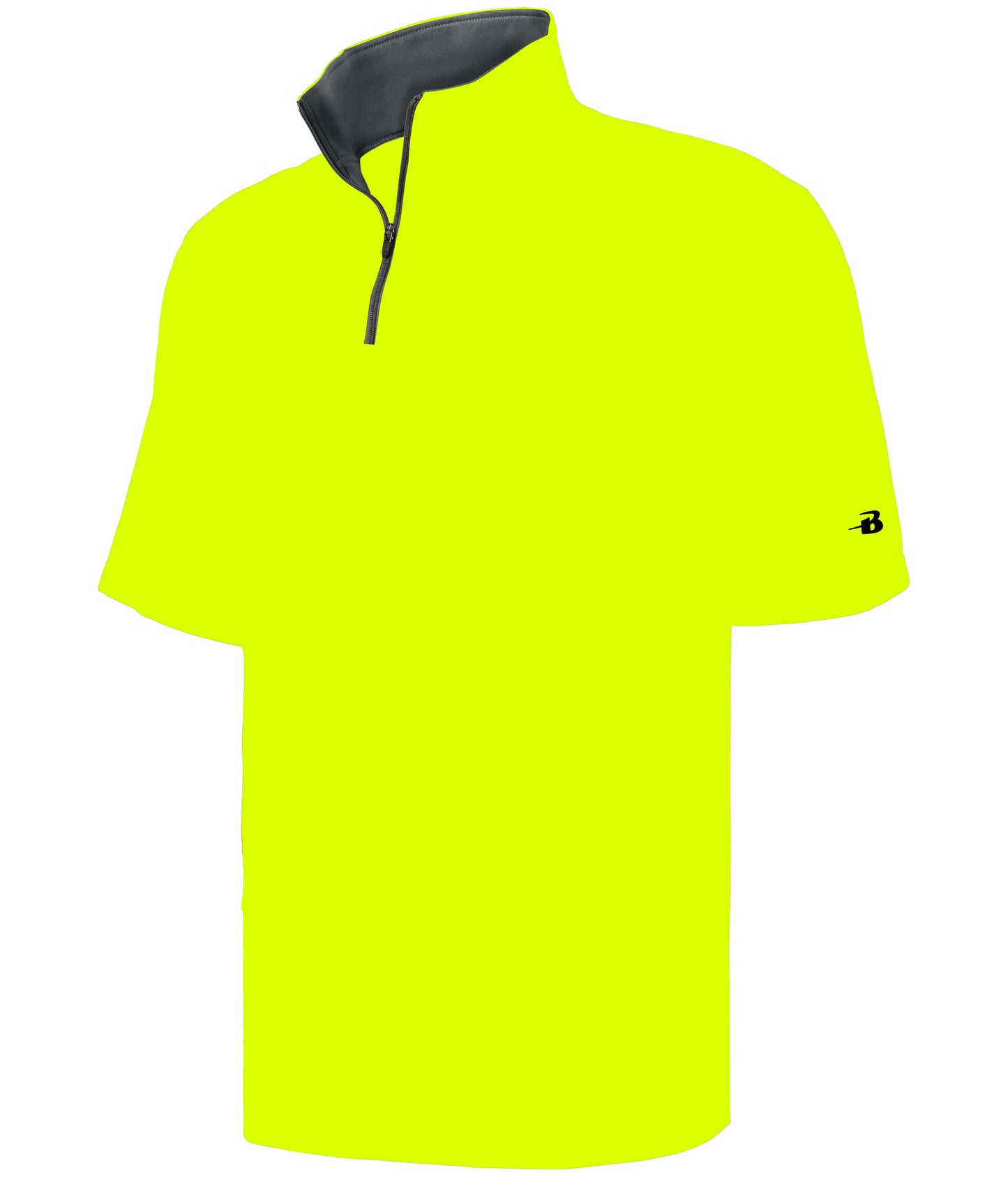 B-CORE 1/4 ZIP SHORT SLEEVE PULLOVER