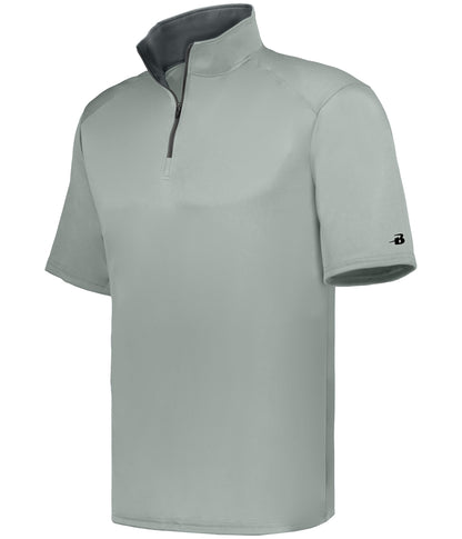 B-CORE 1/4 ZIP SHORT SLEEVE PULLOVER