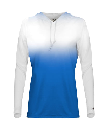 OMBRE WOMEN'S HOOD TEE