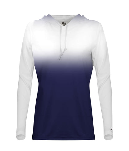 OMBRE WOMEN'S HOOD TEE