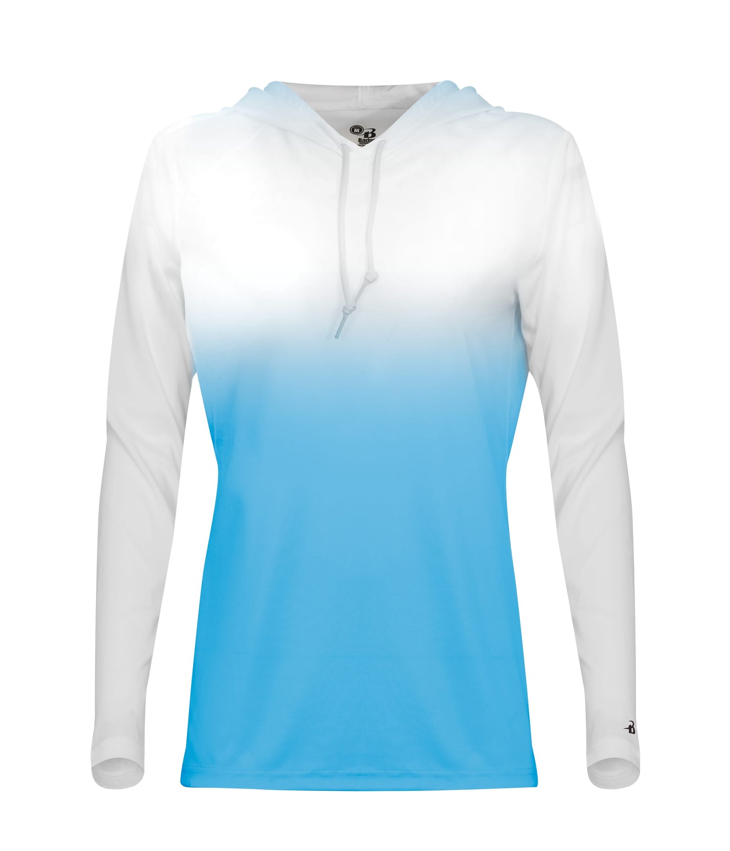 OMBRE WOMEN'S HOOD TEE