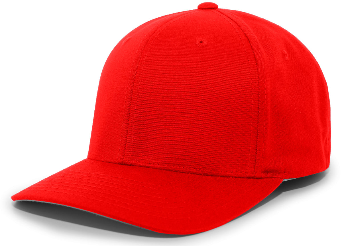 Twill Stretchfit Cap - Red