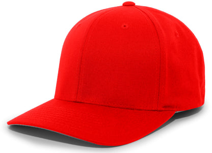 Twill Stretchfit Cap - Red