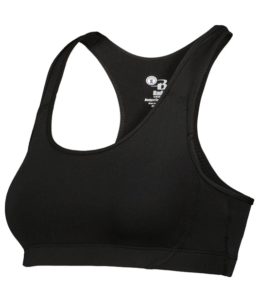 GIRLS B-SPORT BRA - BLACK
