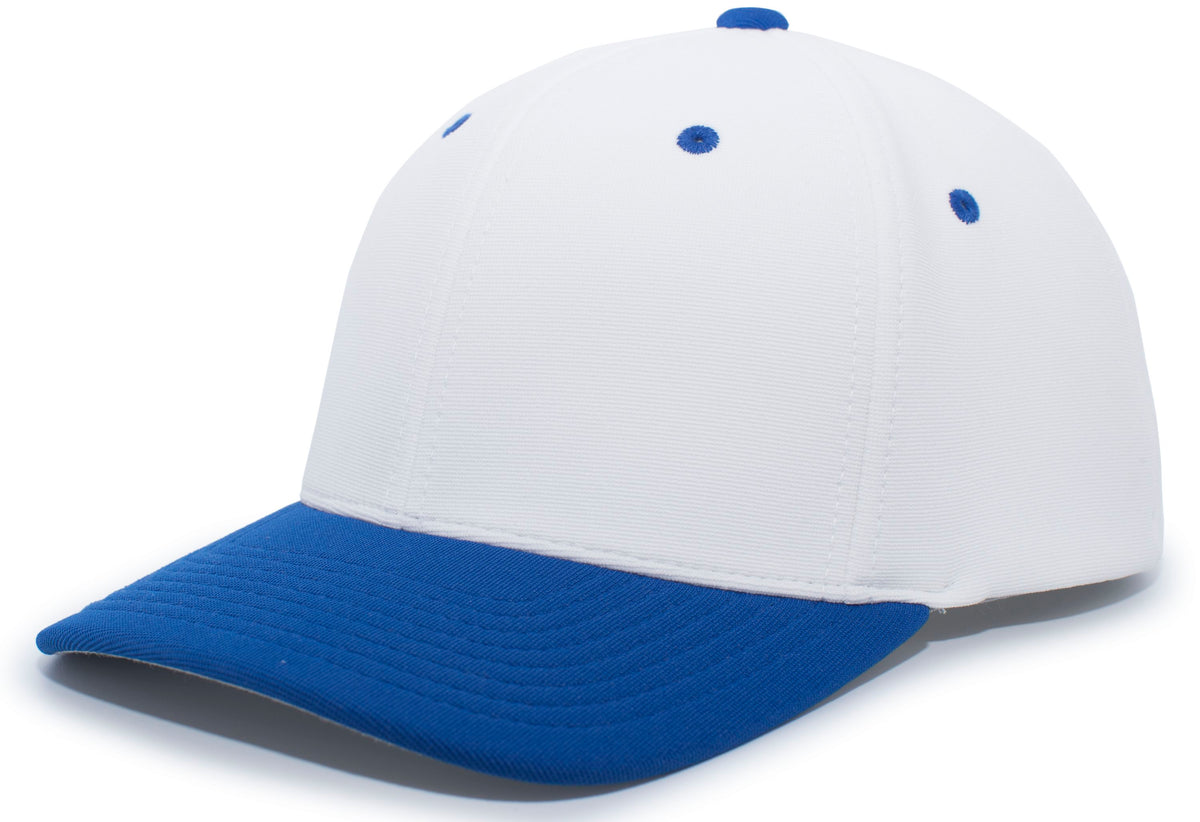 M2 Performance PacFlex Cap - White/Royal