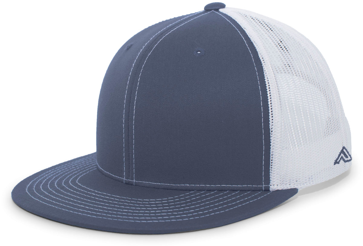 D-Series Trucker Snapback Cap - Graphite/White/Graphite