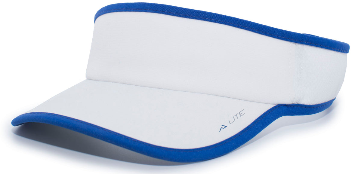 LITE ALL-SPORT ACTIVE VISOR - White/Royal