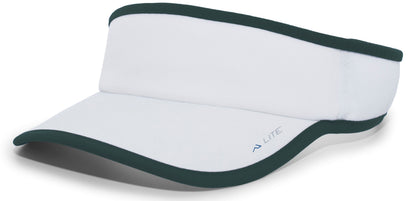 LITE ALL-SPORT ACTIVE VISOR - White/Dark Green