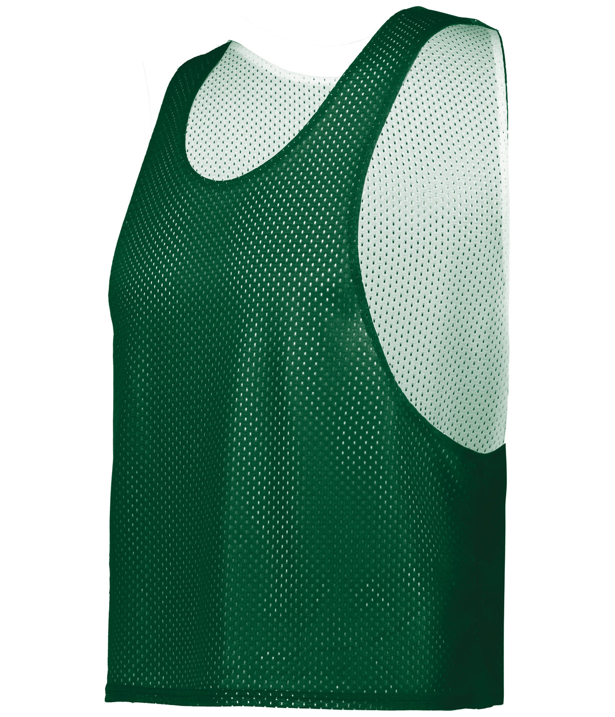 C2 REVERSIBLE MESH LACROSSE PINNIE - FOREST/WHITE (BA)