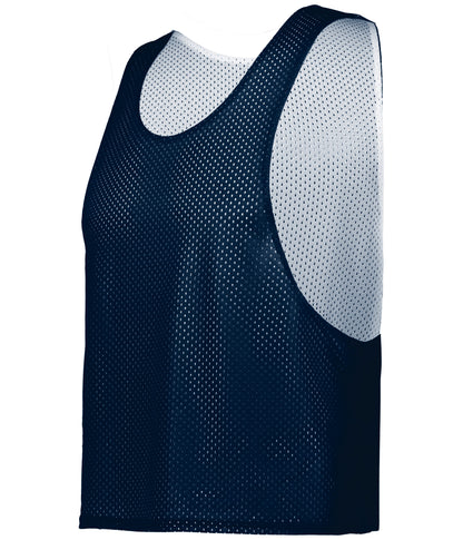 C2 REVERSIBLE MESH LACROSSE PINNIE - NAVY/WHITE (BA)