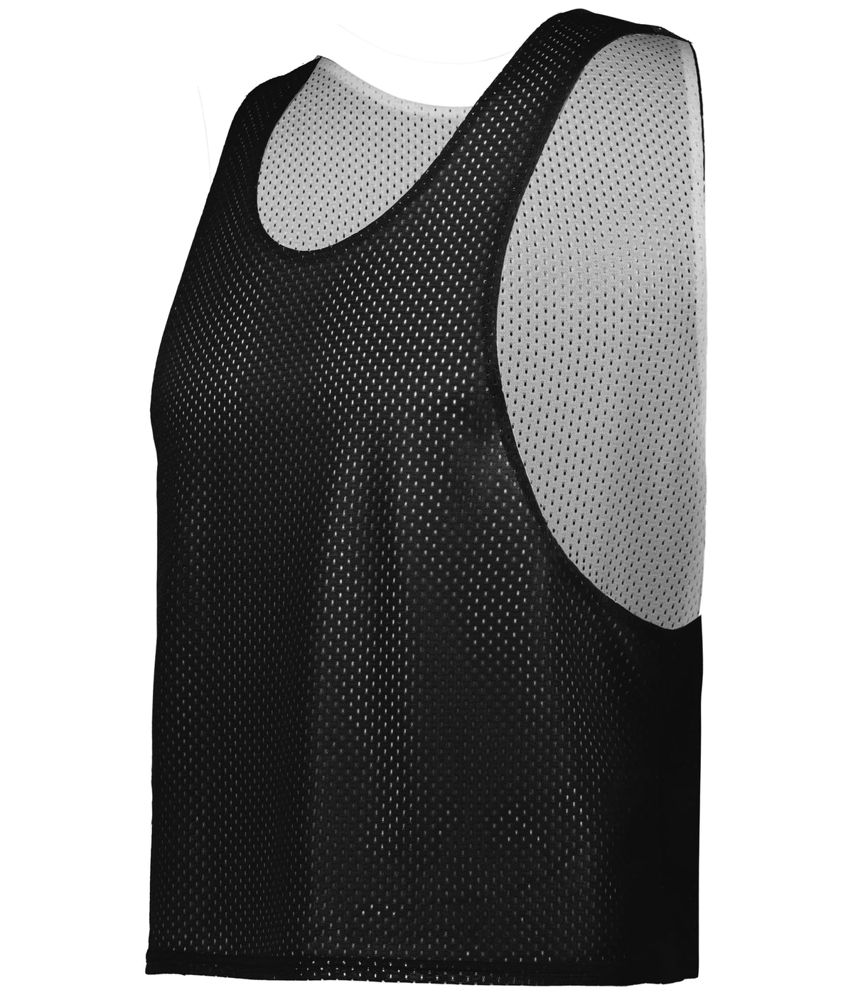 C2 REVERSIBLE MESH LACROSSE PINNIE - BLACK/WHITE (BA)