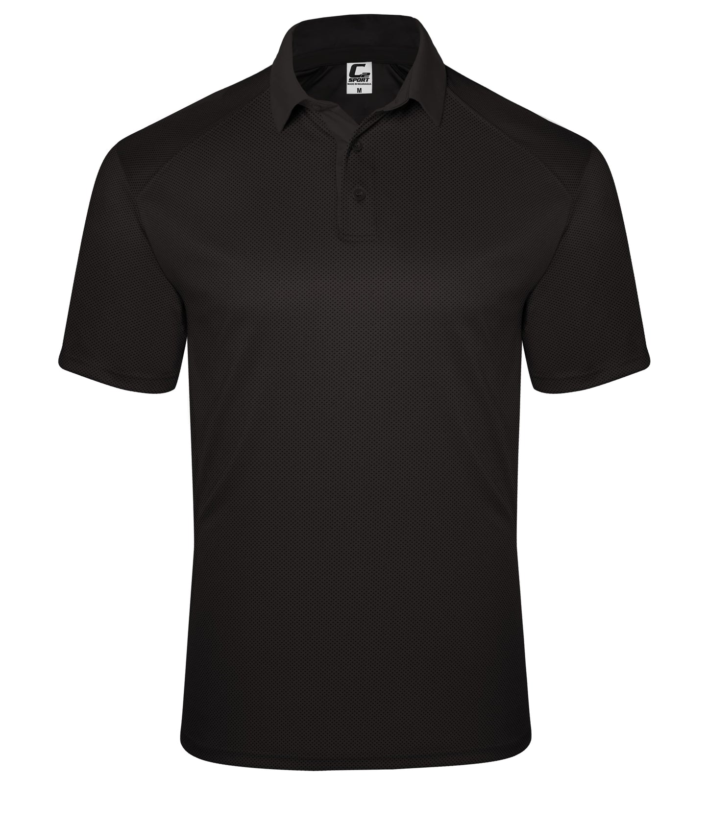 C2 MOCK MESH POLO
