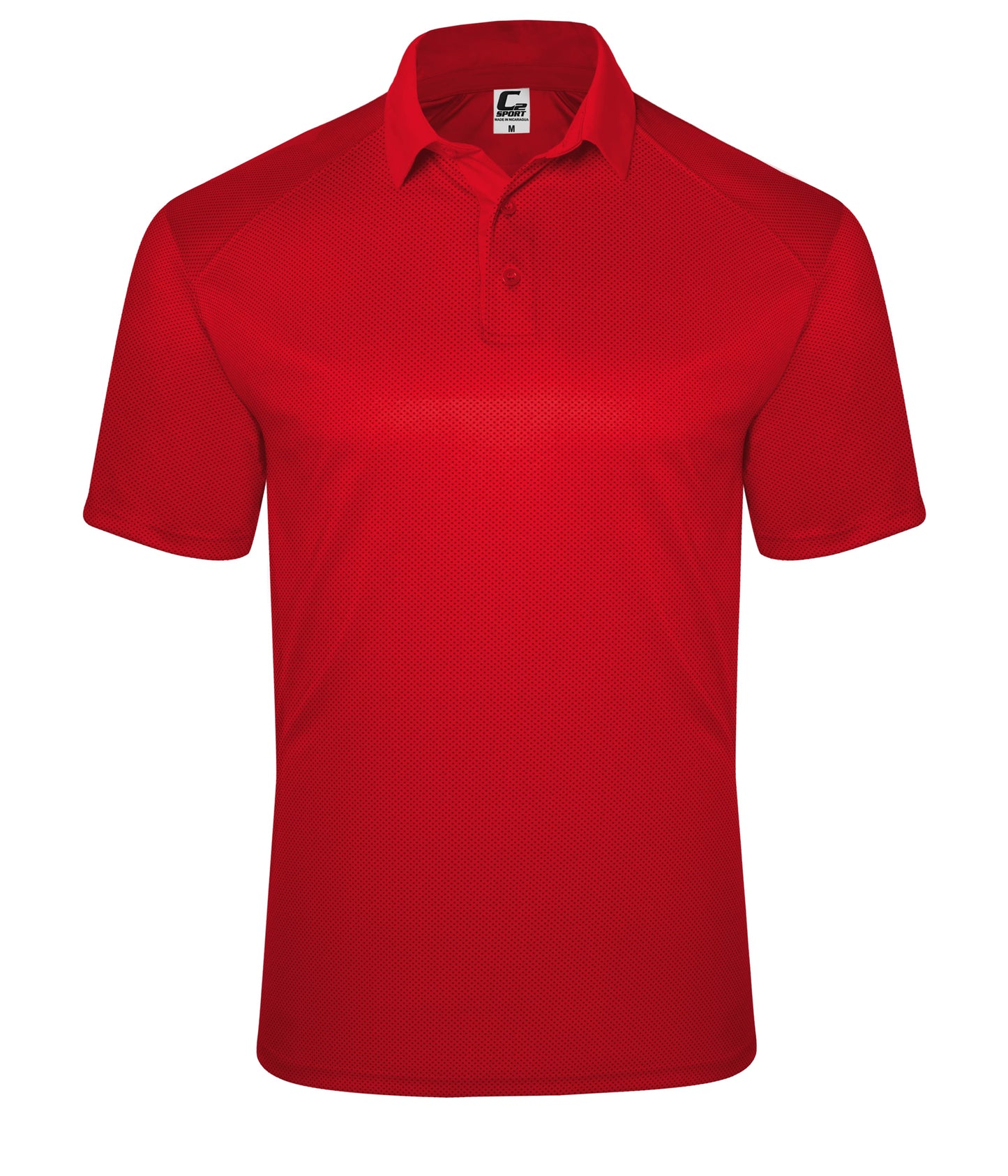C2 MOCK MESH POLO