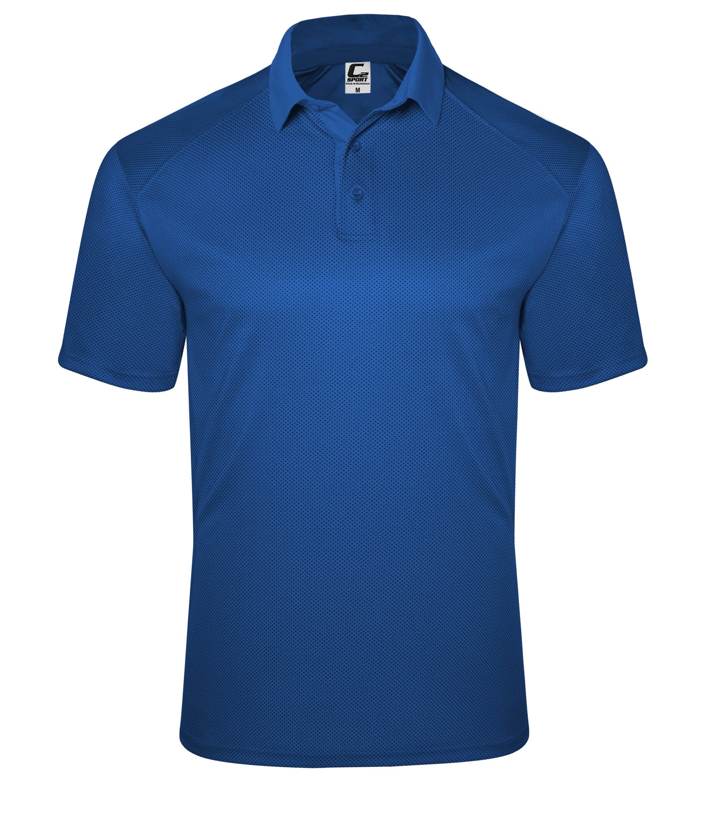 C2 MOCK MESH POLO