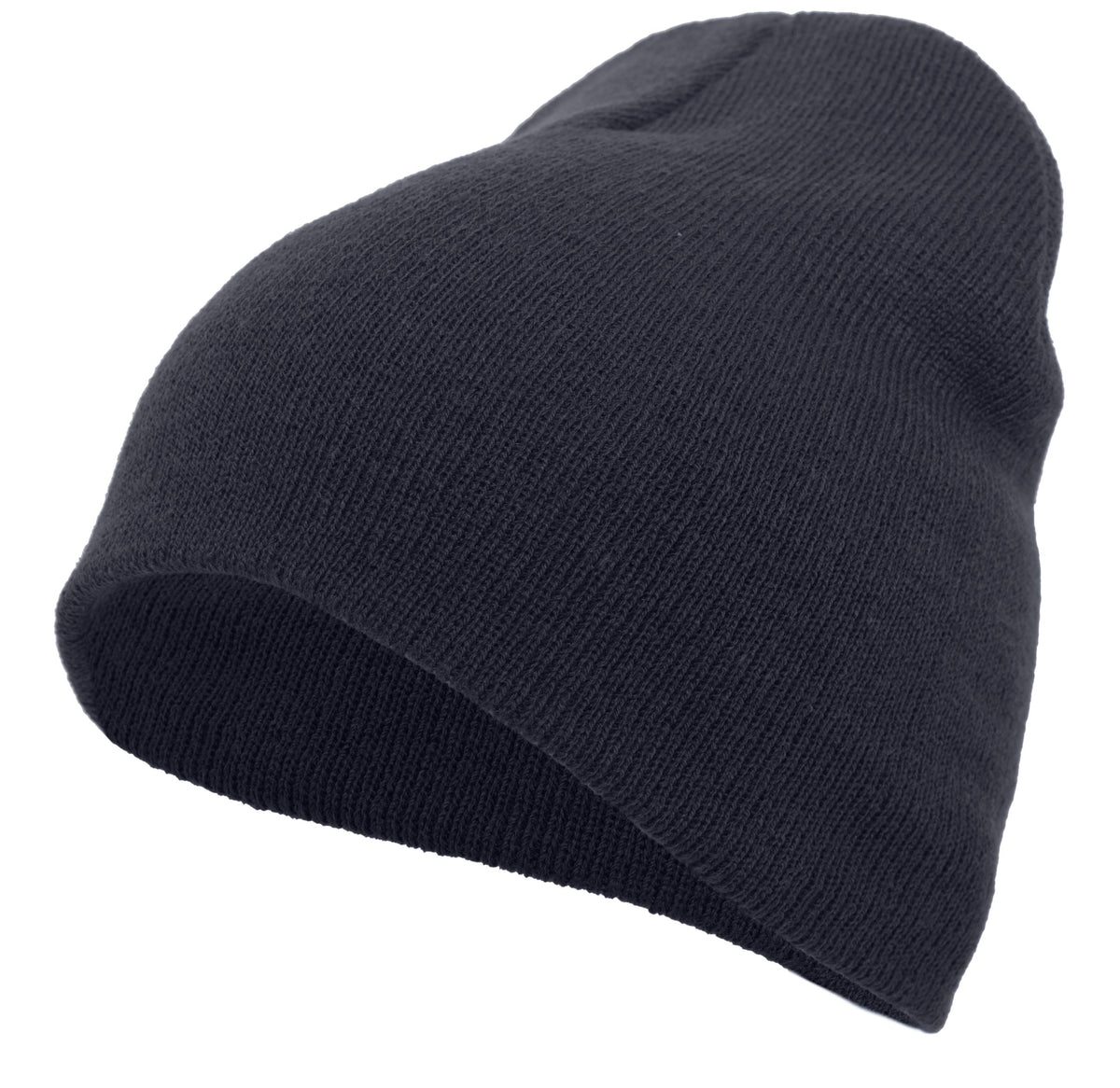 Basic Knit Beanie - Navy