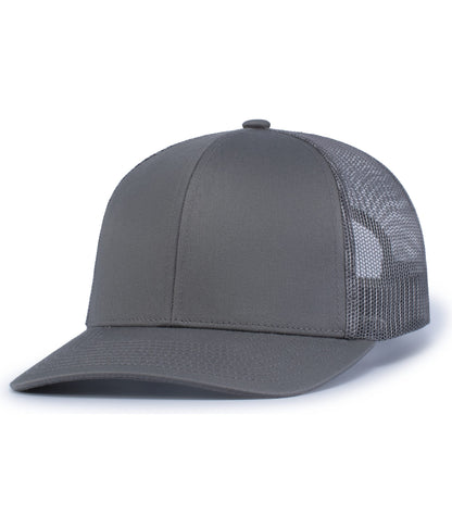 YOUTH 6-PANEL TRUCKER SNAPBACK CAP - Graphite