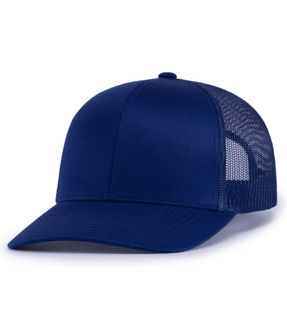 6-PANEL TRUCKER SNAPBACK CAP - Royal