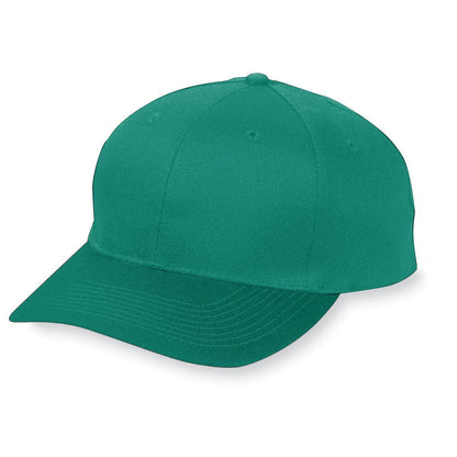 Youth Six-Panel Cotton Twill Low-Profile Cap - Dark Green