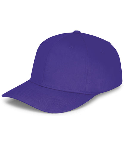 Six-Panel Cotton Twill Low-Profile Cap - Purple