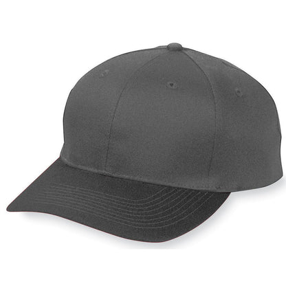 Youth Six-Panel Cotton Twill Low-Profile Cap - Black