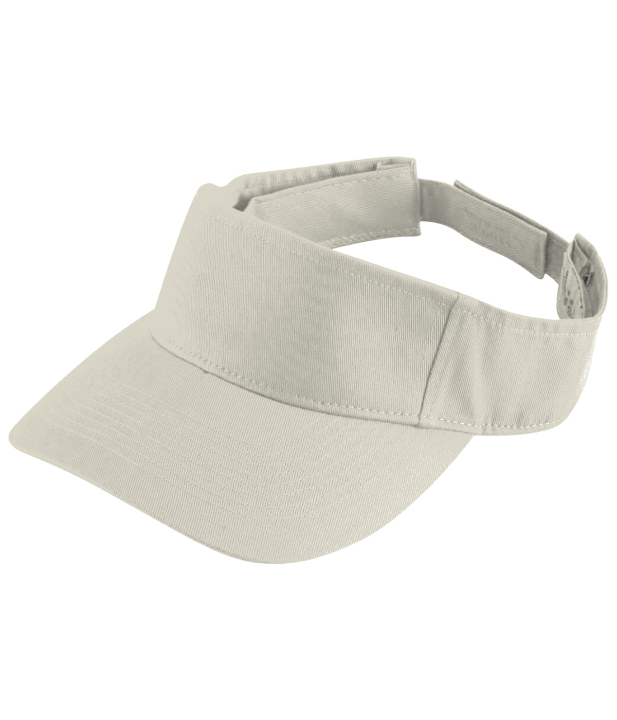 Sport Twill Visor - Silver Grey