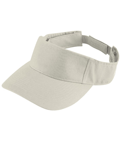 Sport Twill Visor - Silver Grey