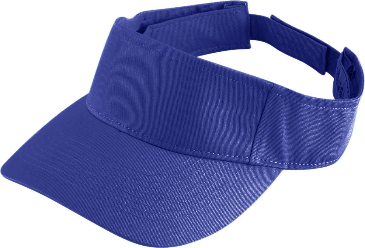 Youth Sport Twill Visor - Purple