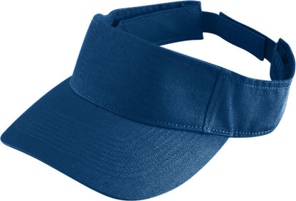 Youth Sport Twill Visor - Navy