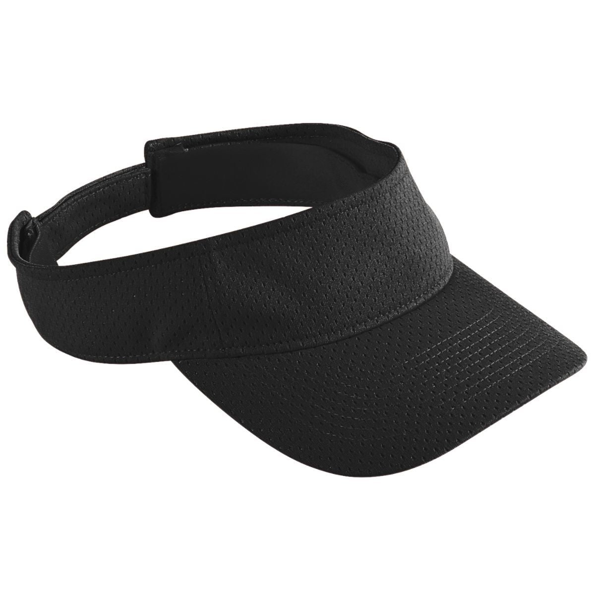 Youth Athletic Mesh Visor - Black