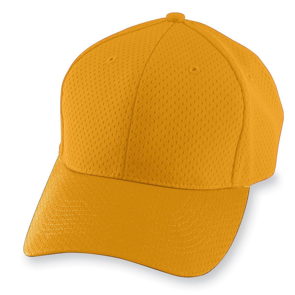 Youth Athletic Mesh Cap - Gold