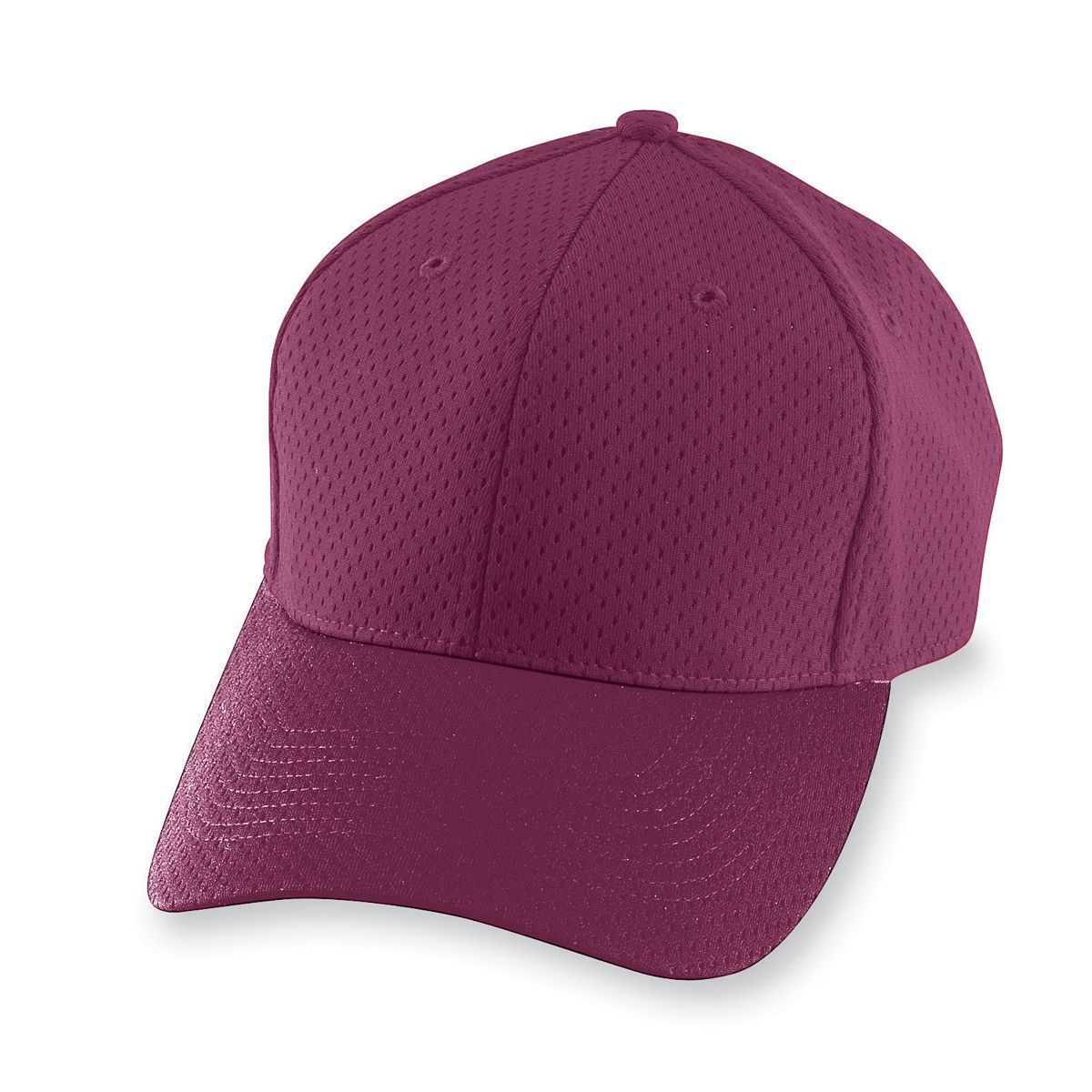 Youth Athletic Mesh Cap - Maroon