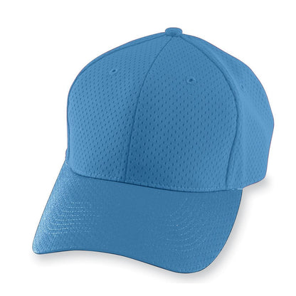Youth Athletic Mesh Cap - Columbia Blue