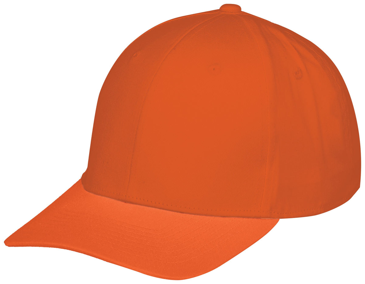 Youth Rally Cotton Twill Cap - Orange